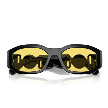 Versace Sunglasses VE4361 GB1/85 Biggie Black/Yellow Unisex 4