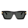 Versace Lunettes de Soleil VE4464 GB1/87 Noir/Gris Foncé Unisexe