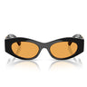 Versace Occhiali da Sole VE4480U GB1 7 Nero Arancione Donna  