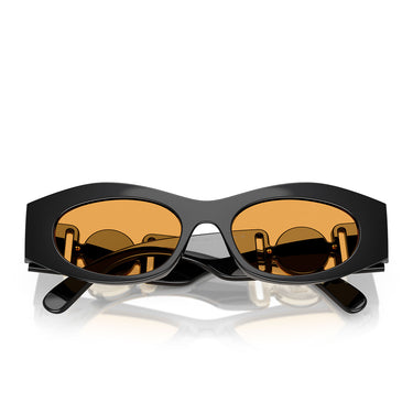 Versace Occhiali da Sole VE4480U GB1 7 Nero Arancione Donna  5
