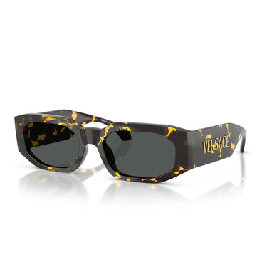 Versace Lunettes de Soleil VE4489U 552887 Havana/Gris Foncé Unisexe
