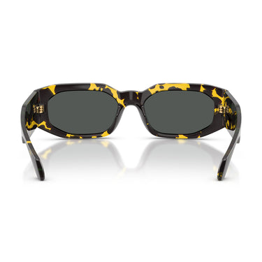 Versace Lunettes de Soleil VE4489U 552887 Havana/Gris Foncé Unisexe