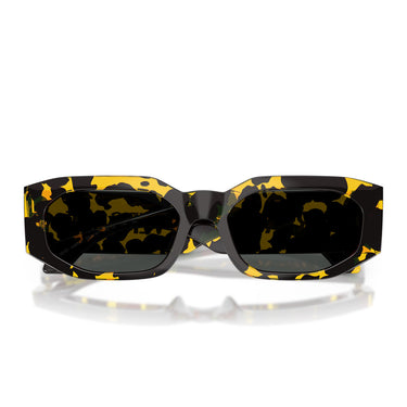 Versace Lunettes de Soleil VE4489U 552887 Havana/Gris Foncé Unisexe