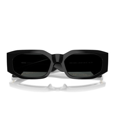 Versace Lunettes de Soleil VE4489U GB1/87 Noir/Gris Foncé Unisexe