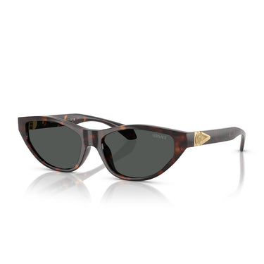 Versace Okulary Przeciwsłoneczne VE4491U 108/87 Havana/Zielone Damskie 2