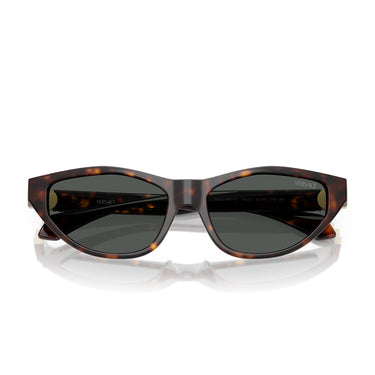 Versace Okulary Przeciwsłoneczne VE4491U 108/87 Havana/Verde Damskie 5