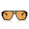 Versace Occhiali da Sole VE4508U GB1/7 Nero/Arancione Uomo