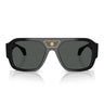 Versace Occhiali da Sole VE4508U GB1/87 Nero/Grigio Scuro Uomo