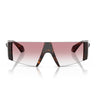 Versace Occhiali da Sole VE4516 108/3B Marrone/Trasparente Sfumato Rosa Donna