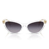 Versace Occhiali da Sole VE4522U 148 8G Cristallo Grigio Sfumato Donna 