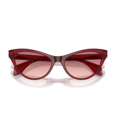 Versace Occhiali da Sole VE4522U 388 20 Rosso Trasparente Rosa Sfumato Donna 5