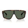 Versace Occhiali da Sole VE4526U 108 71 Marrone Scuro Verde Uomo 