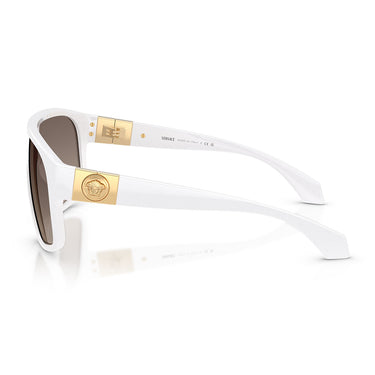 Versace Occhiali da Sole VE4526U 314 6I Bianco Grigio Sfumato Uomo 3