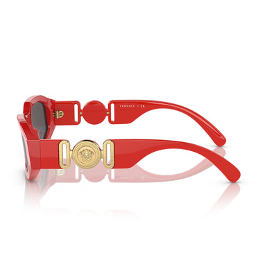 Versace Gafas de Sol VK4429U 506587 Biggie Rojo Gris Oscuro Niños 3