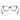 Versace Occhiali da Vista VE3388U 5538 Rosso Ciliegia/Trasparente Donna 3