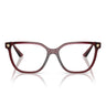Versace Occhiali da Vista VE3388U 5538 Rosso Ciliegia/Trasparente Donna