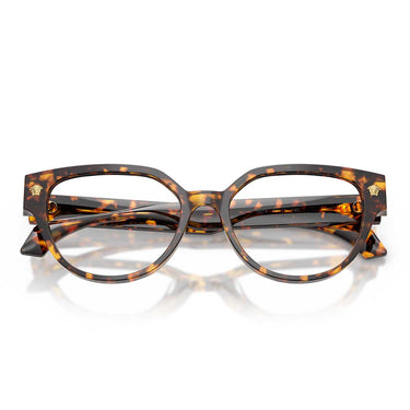 Versace Occhiali da Vista VE3394D 5514 Marrone/Trasparente Donna 4