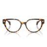 Versace Occhiali da Vista VE3394D 5514 Marrone/Trasparente Donna