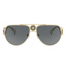 Versace Sonnenbrille VE2225 ​100287 Gold/Grau Unisex