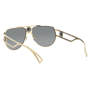 Versace Sonnenbrille VE2225 ​100287 Gold/Grau Unisex 4