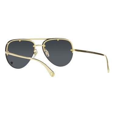 Versace Lunettes de Soleil VE2231 100287 Or/Gris Foncé Unisexe 4