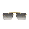 Versace Sunglasses VE2245 10028G Gold/Gray Gradient Unisex