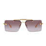 Versace Sunglasses VE2245 10028H Gold/Purple Gradient Unisex
