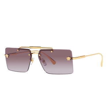 Versace Okulary Przeciwsłoneczne VE2245 10028H Złoto/Fioletowy Gradient Unisex 2
