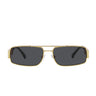 Versace Gafas de Sol VE2257 ​100287 Oro/Gris Oscuro Unisex