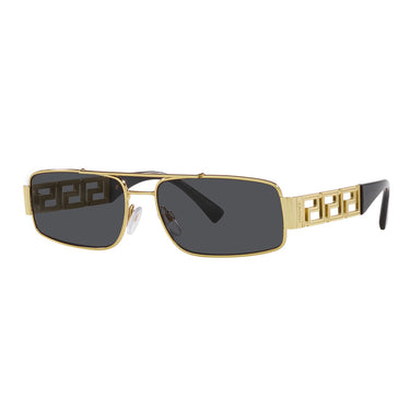 Versace Okulary Przeciwsłoneczne VE2257 ​100287 Złoto/Ciemny Szary Unisex 2