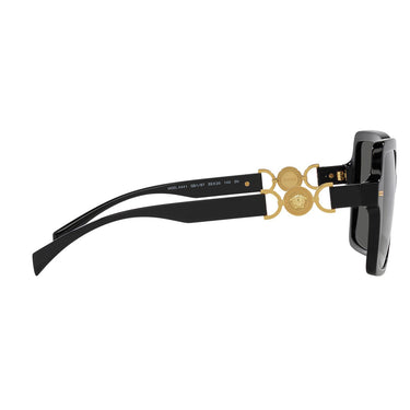 Versace Occhiali da Sole VE4441 GB1/87 Nero/Grigio Scuro Unisex 6