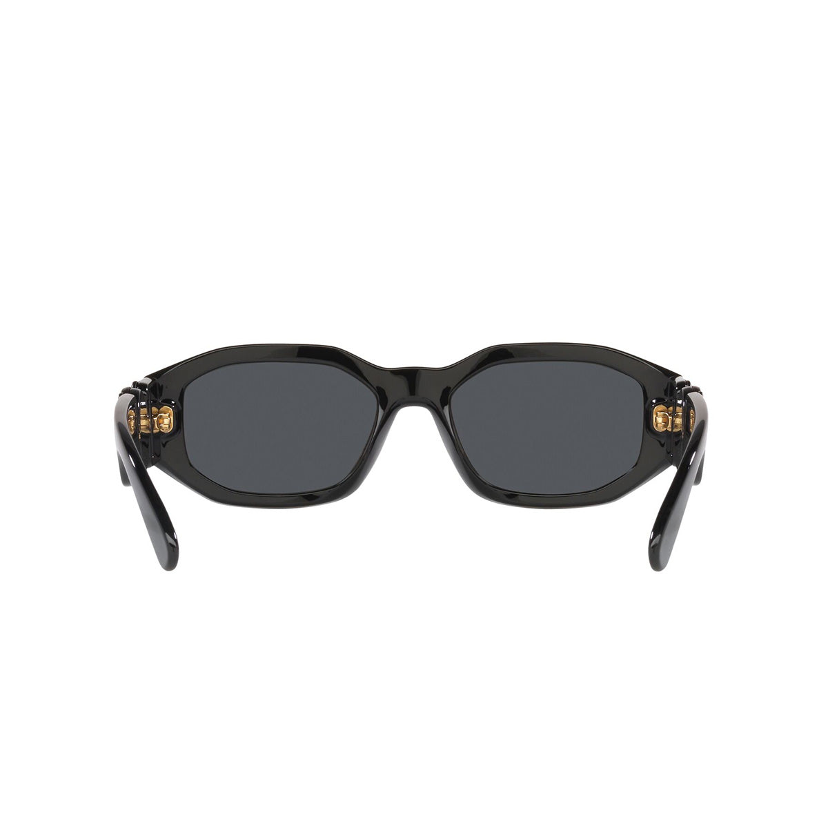 Versace Women Sunglasses Black Grey Rectangle VE4361 Medusa Biggie 536087 NEW Amazon.com: Versace VE 4425U 536087 Shiny Black Plastic  main image 2