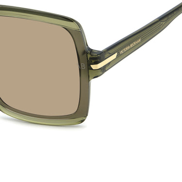 Victoria Beckham Occhiali da Sole VB 7003 S 1ED70 Verde Marrone Donna  4