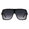 Victoria Beckham Occhiali da Sole VB 7003 S EI708 Nero Cristallo Blu Sfumato Donna