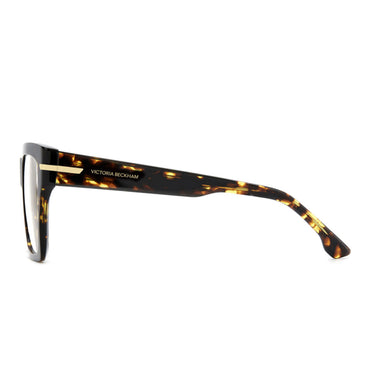 Victoria Beckham Occhiali da Vista VB 7009 C 086 Marrone Trasparente Con Clip Donna 4