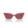 Vogue Occhiali da Sole VJ2020 306569 Viola Trasparente/Violetto Scuro Bambini