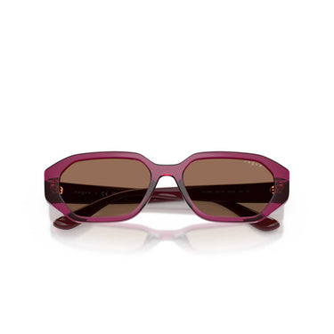 Vogue Occhiali da Sole VJ2034 327173 Borgogna Trasparente/Marrone Scuro Bambini 6