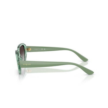 Vogue Occhiali da Sole VJ2034 32748G Verde Menta Trasparente/Sfumato Grigio Bambini 3