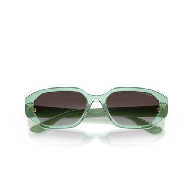 Vogue Occhiali da Sole VJ2034 32748G Verde Menta Trasparente/Sfumato Grigio Bambini 6