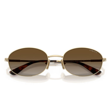 Vogue Occhiali da Sole VO4323S 848 T5 Oro Pallido Grigio Sfumato Marrone Donna Polarizzati 5