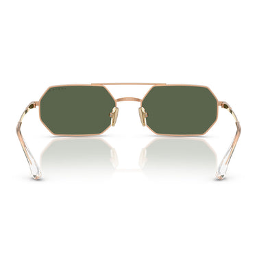 Vogue Occhiali da Sole VO4329S 51529A Oro Pallido/Verde Scuro Donna Polarizzati 4