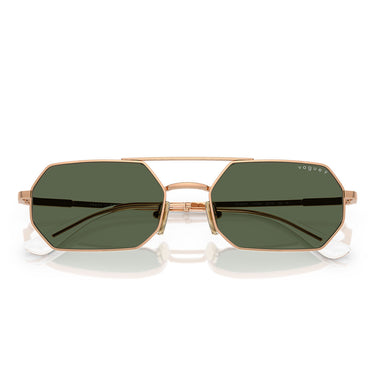 Vogue Occhiali da Sole VO4329S 51529A Oro Pallido/Verde Scuro Donna Polarizzati 3