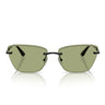 Vogue Occhiali da Sole VO4332S 352 82 Nero Verde Donna  