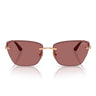 Vogue Occhiali da Sole VO4332S 515269 Oro Rosè/Violetto Scuro Donna