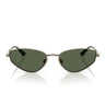 Vogue Occhiali da Sole VO4339S 51389A Marrone Chiaro Verde Scuro Donna Polarizzati 