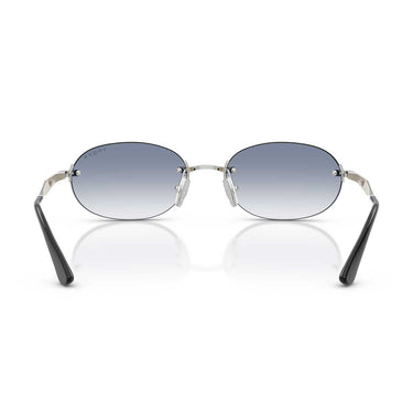 Vogue Occhiali da Sole VO4342S 323/19 Argento/Trasparente Sfumato Azzurro Donna 4