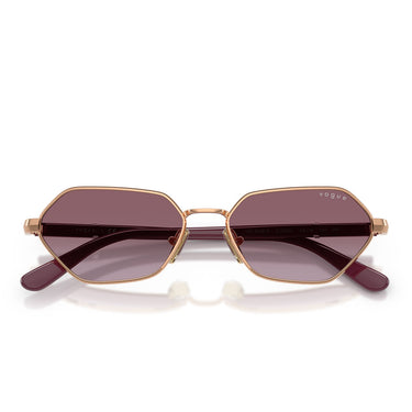 Vogue Occhiali da Sole VO4349S 51528H Oro Rosè Viola Sfumato Donna 6
