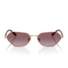 Vogue Occhiali da Sole VO4349S 51528H Oro Rosè Viola Sfumato Donna 