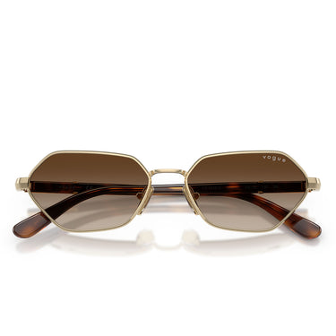 Vogue Occhiali da Sole VO4349S 848/13 Oro Pallido/Marrone Sfumato Donna 5