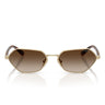 Vogue Occhiali da Sole VO4349S 848/13 Oro Pallido/Marrone Sfumato Donna